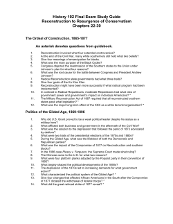 History 102 Final Exam Study Guide 16th edition
