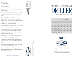 August 2011 - Dixon Valve