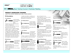 1of 14 1 of 3 - NRHA`s Basic Training Courses