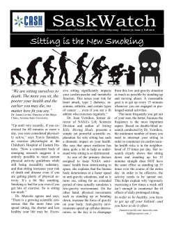 SaskWatch Fall 2016 - the Consumer`s Association of Saskatchewan