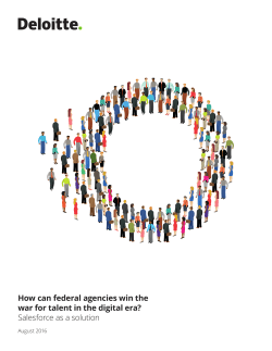 How can federal agencies win the war for talent in the