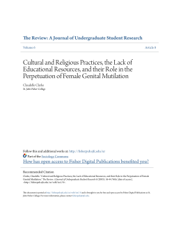 Cultural and Religious Practices, the Lack of Educational Resources