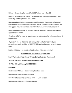 Cooperating Partners List