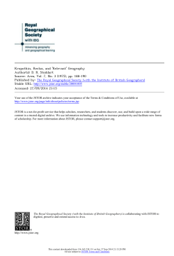 Kropotkin, Reclus, and `Relevant` Geography