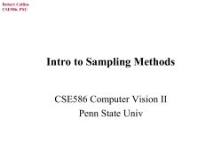 Ancestral Sampling - Computer Science Penn State