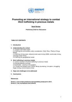 Preliminary Desk Review