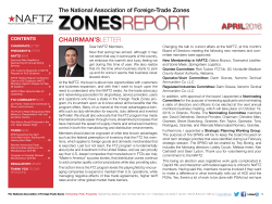 NAFTZ Zones Report