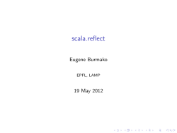 scala.reflect - Scala Macros