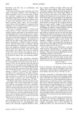 Carol E. Harrison. The Bourgeois Citizen in Nineteenth