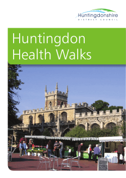 Huntingdon Health Walks