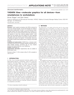 YASARA View—molecular graphics for all devices—from