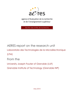 Laboratoire des Technologies de la Microélectronique