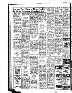 Anyone Can Make a "Flyi By Using Democrat Tackle Ads! 111