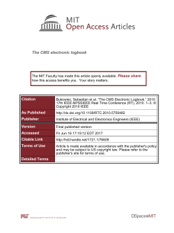 The CMS electronic logbook
