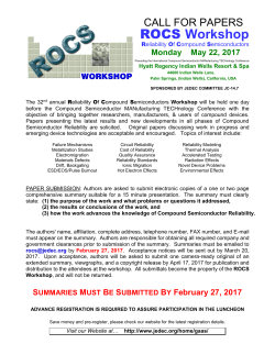 Call for Papers PDF