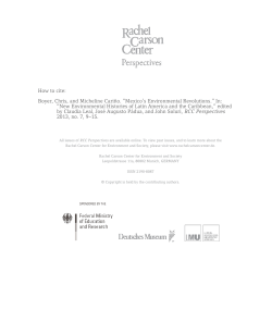 How to cite: Boyer, Chris, and Micheline Cari&ntilde;o. &ldquo;Mexico`s