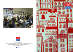 Schools 2016 - Curwen Print Study Centre
