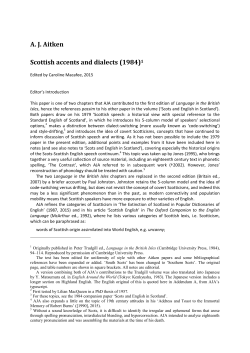 AJ Aitken Scottish accents and dialects (1984)1