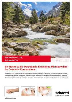 Schaetti BIO COS / Schaetti COS