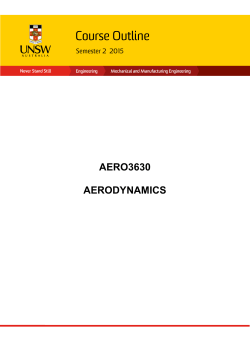 AERO3630 - UNSW Engineering