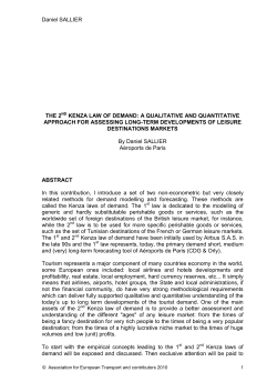 The 2nd Kenza law of demand: a qualitative and quantitative