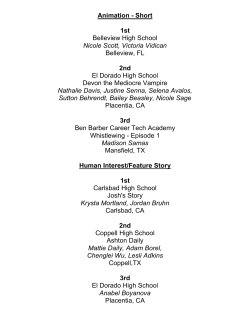 Animation - Short 1st Belleview High School Nicole Scott, Victoria