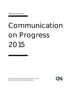 COP2015 - GN Store Nord