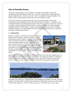 City of Rowlett Annex