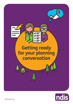Getting ready for your planning conversation