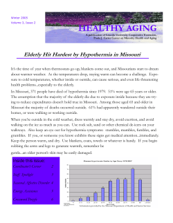 Healthy Aging Winter 2005