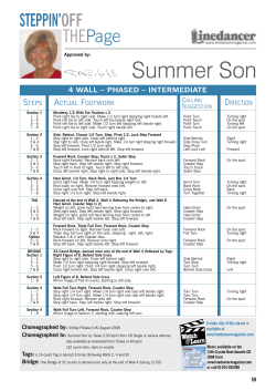 summer son - Linedancer