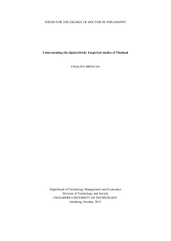 Lokal fulltext - Chalmers Publication Library