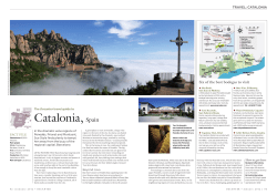 TRAVEL: CATALONIA