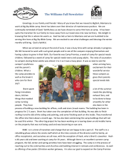 The Williams Newsletter