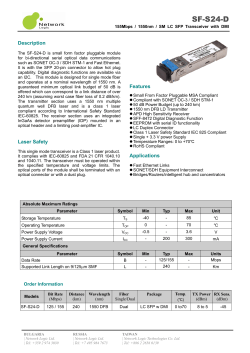 155 Mbps 240 km SFP Modules SF-S24-D