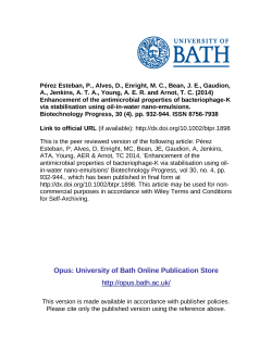 - University of Bath Opus