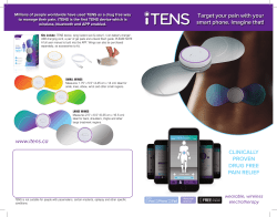 Target your pain with your smart phone. Imagine that! CLINICALLY