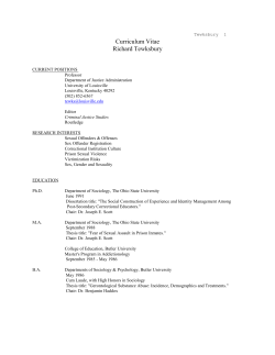 Tewksbury Curriculum Vitae