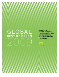 McDonald`s Corporation - US