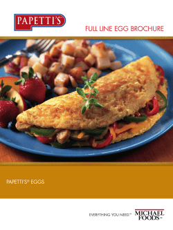 full line egg brochure