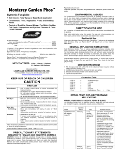 Monterey Garden Phos - Monterey Lawn and Garden