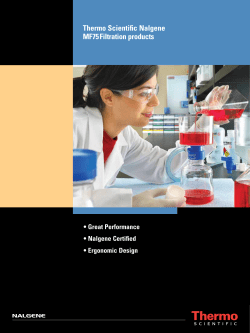 Thermo Scientific Nalgene MF75Filtration products