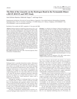 The Role of the Linearity on the Hydrogen Bond in the Formamide