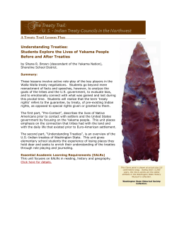 Understanding Treaties - Washington State Historical Society