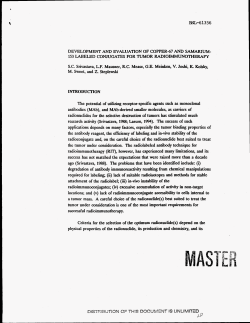 Development and evaluation of copper-67 and samarium
