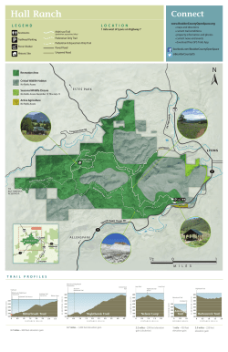 Hall Ranch Trail Map