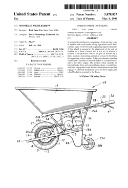 Motorized wheelbarrow