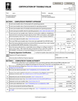Flagler Beach - Volusia County Property Appraiser