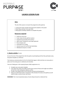 LAUNCH LESSON PLAN - Inspiring Purpose