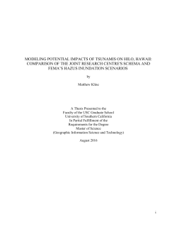 Thesis - USC Spatial Sciences Institute